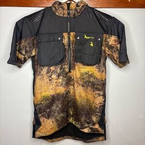 Huntech Men’s Hunting Butcher Coat Camo Size XL